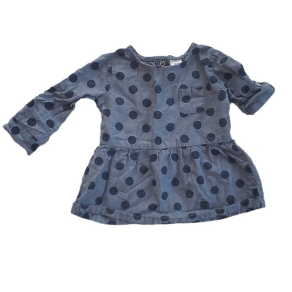 Carters Baby Girl Polka-dot Top - Picture 1 of 2